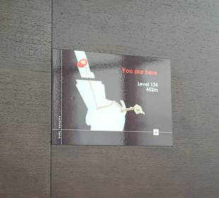 Auf einer höhe von 452m