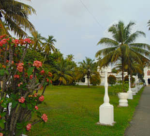 Tempelanlage in Balapitiya