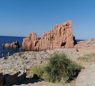 Rote Felsen von Arbatax