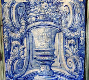 Kachelkunst in der Jesuitenkirche