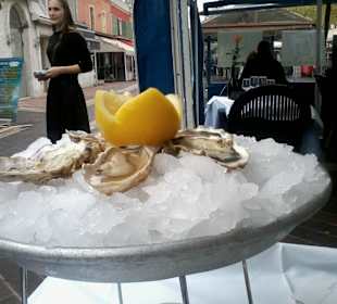 Les huitres - stilvoll in Nizza