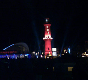 Leuchtturm in Flammen Silvester 2011/12