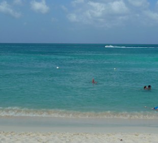 Palm-Beach auf Aruba