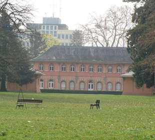 Blick auf das Fasanenschlösschen