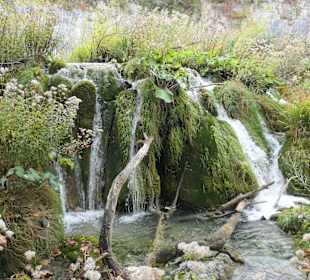 Bei den Plitvicer Seen