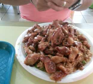 Chicken Terriyaki, lecker!