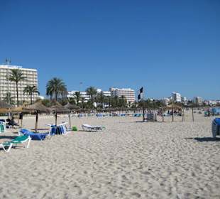 Strand in der Nähe des Hotels
