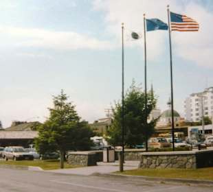 Ufer-Promenade von Sitka/Alaska