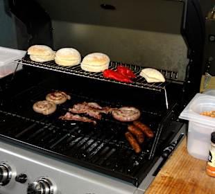 Der Gasgrill für Snacks "to go"