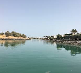 Lagunenfahrt El Gouna bei 38 Grad