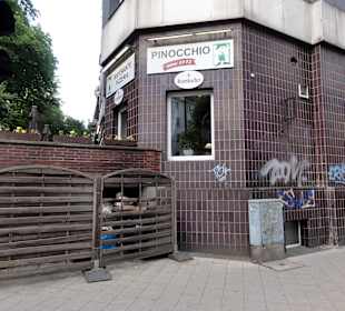 Außenansicht des Restaurant Pinocchio