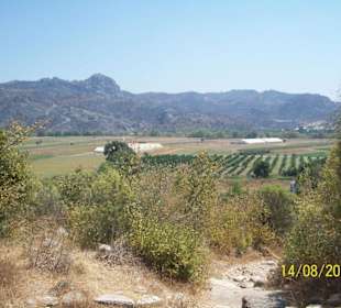 Blick von der Basilika runter