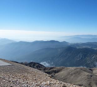 Blick vom Berg Tahtali