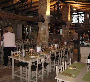 Rustikales, gemütliches Ambiente