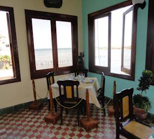 Der Sitzplatz von Hemingway