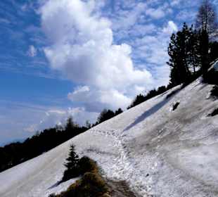 Lawinengefahr, wir drehten um