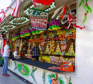 Buden Süßigkeiten etc.