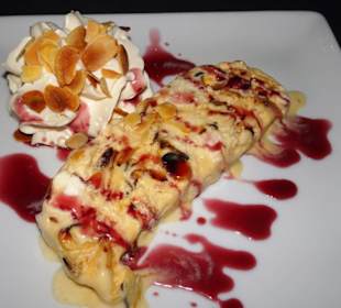 Eiskaltes Krokantvergnügen als Abschluss