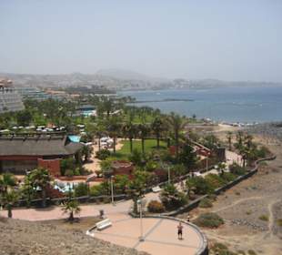 Ende der Promenade - Blick Richtung Playa d.l.Amer