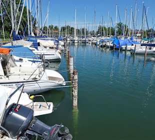 Impressionen aus dem Yachthafen Seeon-Seebruck