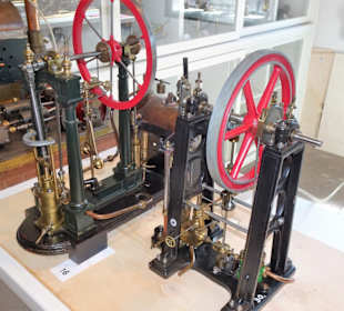 In der Maschinenhalle des Museums Kupfermühle