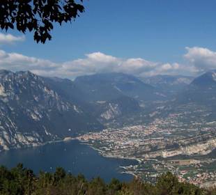 Blick vom Monte Baldo auf den Gardasee
