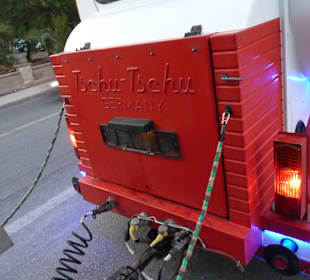 Fahrt mit Tschu-Tschu Faliraki