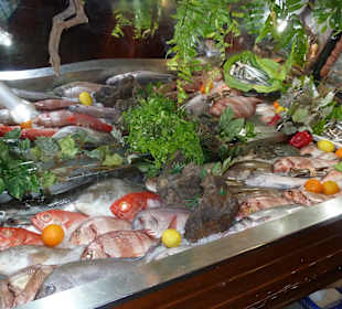 Fangfrischer Fisch. Hier eine Köstlichkeit