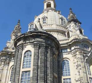 Die Frauenkirche, ein Wahrzeichen von Dresden