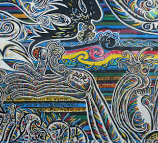 East Side Gallery, Bild an Bild