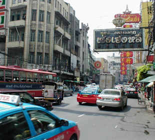 Straße in Chinatown
