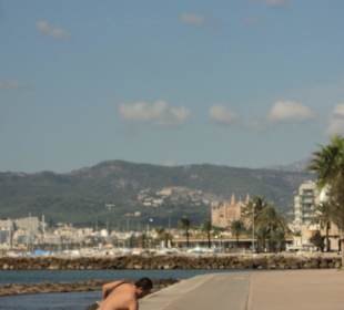 Fahrradweg in Richtung Palma