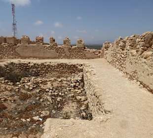 In der Ruine der Kasbah
