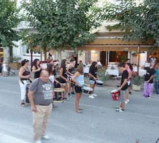 Fest auf der Strandpromenade 