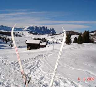 Skilanglaufen auf der Seiseralm