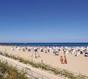 Kühlungsborner Strand vor dem Morada Hotel
