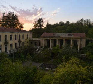 Ruine des Sanatoriums