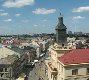 Panorama z wieży zegarowej muzeum