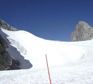 Rückweg von der Hütte