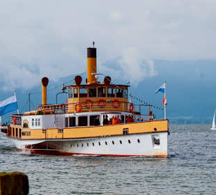 Die Fähre "Ludwig Fessler"