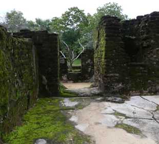 Reste der Tempelanlage