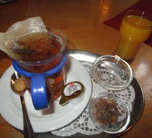 Tee u. Orangensaft