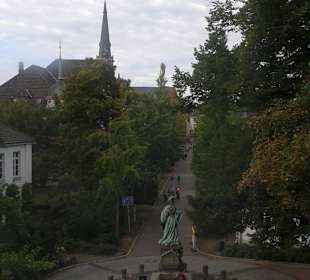 Ausblick zum Eingang