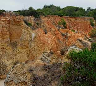 Motiv der fantastischen Felsküste