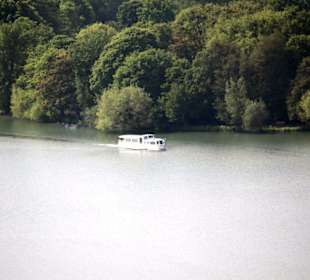 Maschsee von der Rathauskuppel gesehen