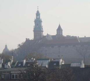 Wawel aus dem Hotelfenster