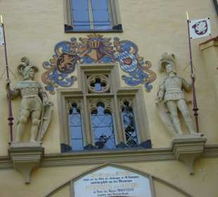 Außenfront des Torbaus