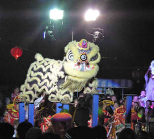 Einer der Drachentänze