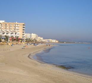 Früh morgens am Strand 