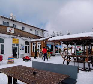 Fichtelbergbaude gutes Essen und super Stimmung